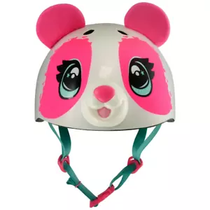 RASKULLZ Bike & Skate Helmet ~ Bamboo Plush PANDA ~ Ages 3+ ~ 48 - 52 cm (XS) - Picture 1 of 7