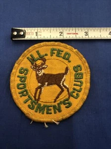 Illinois Federal Sportsmens Clubs Deer Patch - Picture 1 of 2