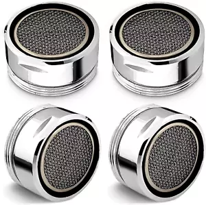 4 Pack Faucet Aerator Kitchen Sink Universal Faucet Head Bathroom Faucet Aerator - Picture 1 of 12