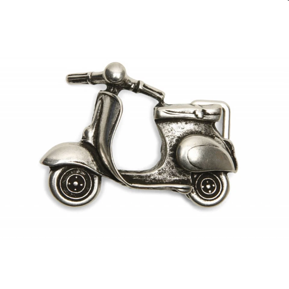 Boucle De Ceinture Argentée Roller Boucle Interchangeable Designer - Photo 1/1