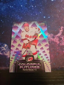 2024-25 Upper Deck Allure - Colorful Futures Martin Necas #CF-9 Purple - Picture 1 of 2