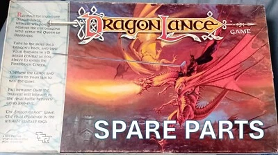 Dragonlance Board Game spare parts - game cards - Image 1 of 2