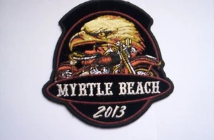 Biker-aufnäher  bike week  Myrtle Beach  2013 ca 10x10 cm  - Picture 1 of 1