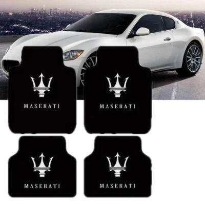 For Maserati Ghibli Gran Turismo Levante Quattroporte Car Floor Mats Universal - Image 1 of 4
