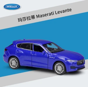 Welly 1:36 Maserati Levante Metal Diecast Model Pullback Car Vehicle New in Box - Picture 1 of 7