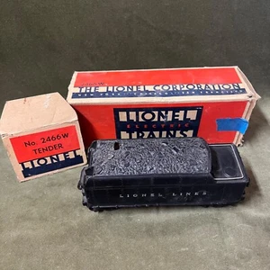 Lionel Postwar O-Gauge 2466W Whistling Coal Tender Fiberboard Pick-Up - Untested - Picture 1 of 11