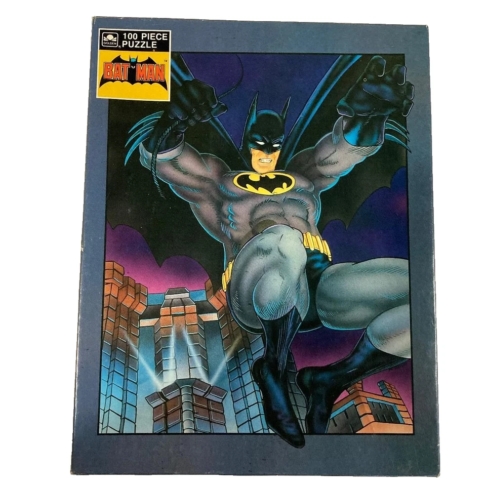 Batman Jigsaw Puzzle 100 pieces-Sealed comic superhero New Complete - Image 1 of 1