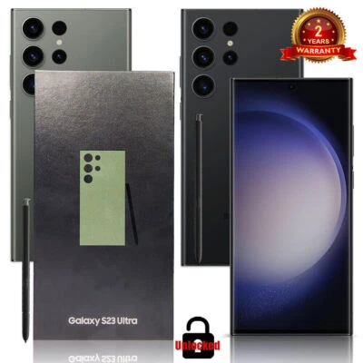 NEW&SEALED Samsung Galaxy S23 Ultra 5g Factory Unlocked GSM+CDMA 256/512 lot