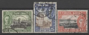 Nº: 127573 - HONGKONG - LOTE DE 3 SELLOS ANTIGUOS - ¡USADOS!! - Imagen 1 de 1