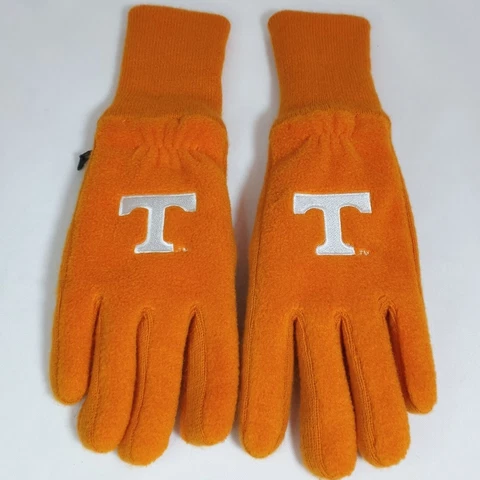 Tennessee Vols Orange UT Power T  Ladies/Womens Gloves Large Knit Trim Size Med Cover