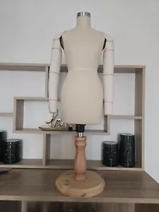 Women's Half Scale Mannequin with arms/ 1/2 Tailor Dummy UK8/10 - Picture 1 of 10