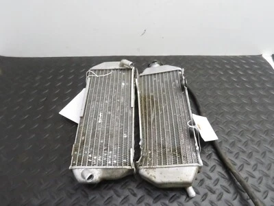00 01 SUZUKI DRZ 400E DRZ 400 OEM RADIATORS RIGHT LEFT RADIATOR RAD SET - Image 1 of 4