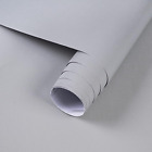 Grey Contact Paper 15.7" X 472" Matte Grey Wallpaper Grey Peel And Stick Wallpap