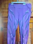 Grrrl Leggings Purple With Muscles Size Large