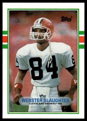 1989 Topps Webster Slaughter #140 - Image 1 of 2