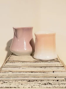 Vintage Set Of Ombre Chunky Individual Creamers Shenandoah China, MCM, Farmhouse - Picture 1 of 3