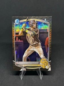 2025 Bowman - Chrome Prospects Cobb Hightower #BCP-104 Reptilian Refractor (RC) - Picture 1 of 2