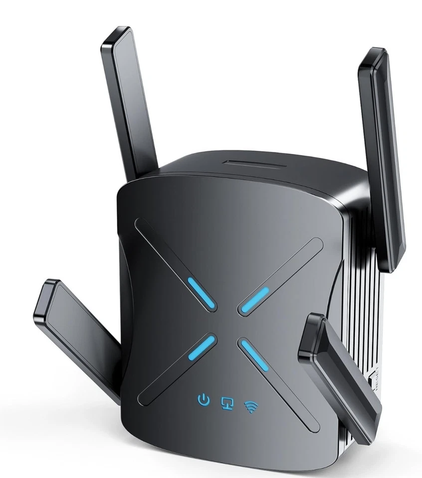 (65) 2025 Amplificador de Sinal Extensor WiFi, Nova Geração Repetidor Wi-Fi 6, Cobre Até - Imagem 1 de 4