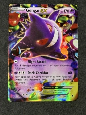 Gengar EX 34/119 XY - Phantom Forces Holo - Image 1 of 2