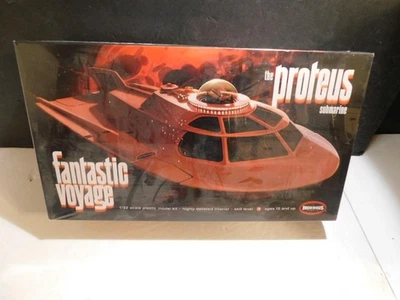 Moebius 1:32 #963 Fantastic Voyage Proteus Submarine + Proteus Lightning Kit NIB - Image 1 of 4
