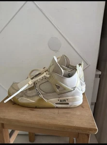 nike air jordan 4 off white numero 42 - Foto 1 di 7