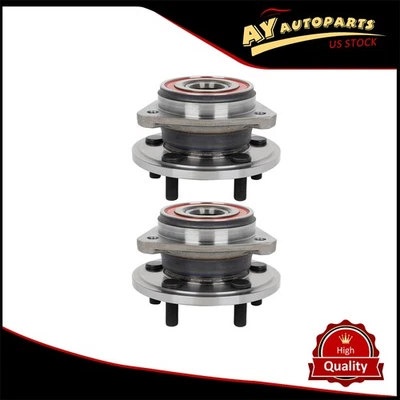 2X Front Wheel Hub Bearing For Jeep Cherokee Comanche Wrangler Wagoneer SE Sport Foto 1 de 4