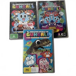 The Amazing World of Gumball: The Amazing Volumes 1,2 & 3 DVDs - Region 4, PAL - Picture 1 of 9