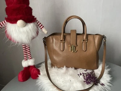Ralph Lauren Leather Tan Bag - Image 1 of 4