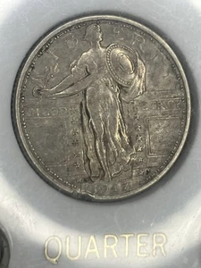 1917-S Type 2 Standing Liberty Quarter, XF (9038) - Picture 1 of 8