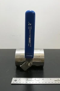 Neu 2 Zoll JRM Edelstahl 2 Wege Kugelhahn (Modell # TFE-800WOG) - Bild 1 von 6