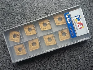 ¡VENTA! 10 x PLACAS DE CORTE REVERSIBLES ISCAR CNMG120412-NR IC9150 - Imagen 1 de 2