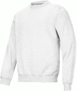 Snickers 2810 Sudadera Lisa Cuello Redondo Jumper, XS-3XL - BLANCA - Imagen 1 de 1