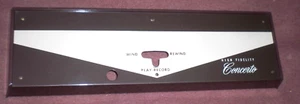 Pentron TR-10S Reel-Reel Front ESCUTCHEON trim access panel Very Good Condition - Picture 1 of 8