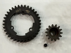 Engranaje Spur de Acero 35T Mod M1.5 con ENGRANAJE DE PIÑÓN 17T para 1/5 TRAXXAS XRT 8S - Imagen 1 de 2