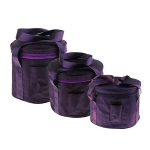 Padded Carry Case Bag Cotton Carrier for 6-14" Crystal Singing Bowl - Picture 1 of 7