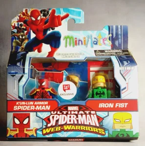 ULTIMATE SPIDER-MAN WEB WARRIORS ~ Minimates / K'UN-LUN SPIDER-MAN & IRON FIST - Picture 1 of 2