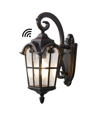 DEWENWILS Dusk to Dawn Outdoor Wall Light Fixture Exterior Wall Porch Light