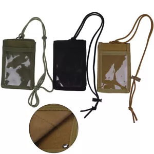 Tactical ID Card Case Patch Neck Lanyard and Credit Card ID Card Holder✔G . ^a5 - Picture 1 of 13