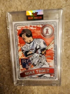 Project 2020 Mike Trout #100 Blake Jamieson Autograph Gray Auto /149 Auto - Picture 1 of 5