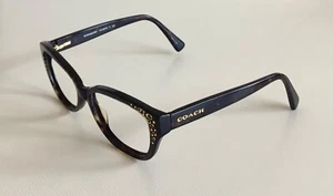 Coach HC6076-5120 Dark Tortoise Eyeglass Frames 53-15-135 - Picture 1 of 5