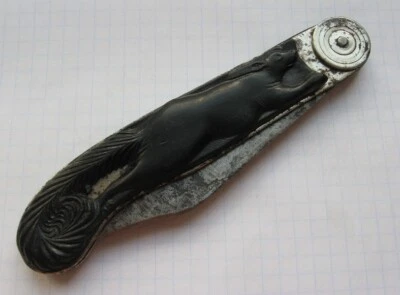 Folding knife Squirrel PC MOORE USSR without price black lining - Image 1 of 4