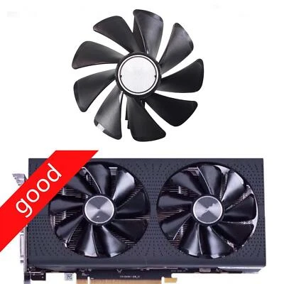 95mm Video Card Cooling Fan Replacement for + RX580 / RX570 / RX480 / RX470 - Image 1 of 4