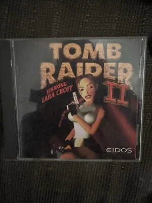 Tomb Raider II Starring Lara Croft (PC, 1997) - Manual e disco incluídos - Imagem 1 de 3