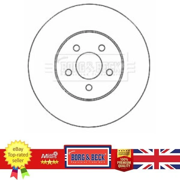 Brake Disc For Chrysler CIRRUS SEBRING STRATUS Dodge STRATUS 94-07 04695957 - Image 1 of 1