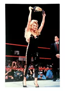 WWE SABLE WRESTLEMANIA LIVE 4X6 WRESTLING PHOTOCARD #37 - Picture 1 of 1