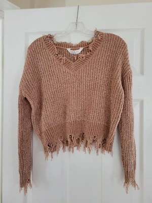 Suéter con flecos Belle du Jour XS Foto 1 de 4