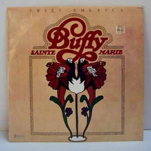 BUFFY SAINT MARIE - Sweet America 1976 FOLK ROCK - AUST ABC Records LP - Picture 1 of 5