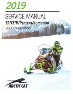 Arctic Cat 3000 7000 9000 ZR XF M Service Manual | 2019 | MAILED USB & Link - Bild 1 von 12