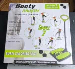 Booty Shaper Home Workout Butt Exercise Equipment W/ Resistance Band Technology - Picture 1 of 14