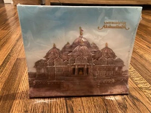 India Swaminarayan Akshardham Carved Art Sculpture - 9.5" X 8" - Picture 1 of 5